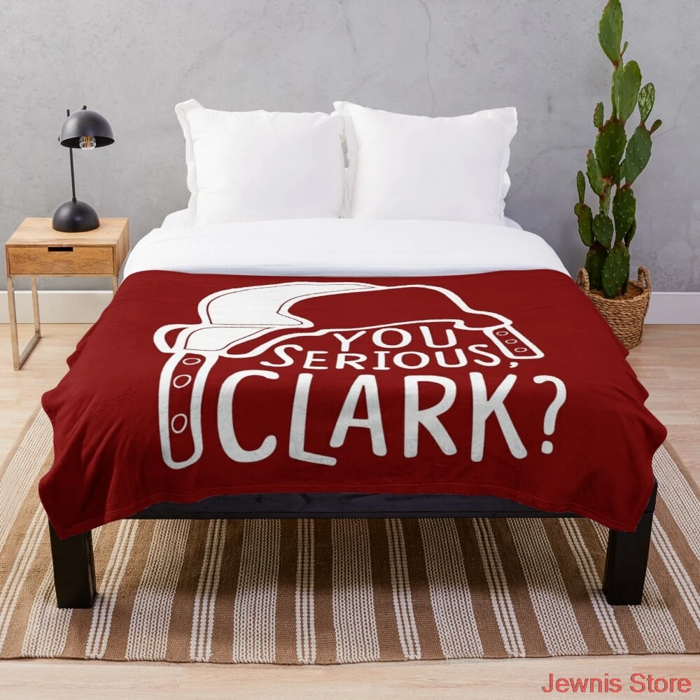 

You serious Clark Cousin Eddie Blanket Snowflake Wool Blanket Coral Fleece Bedspread Blankets Portable Blanket