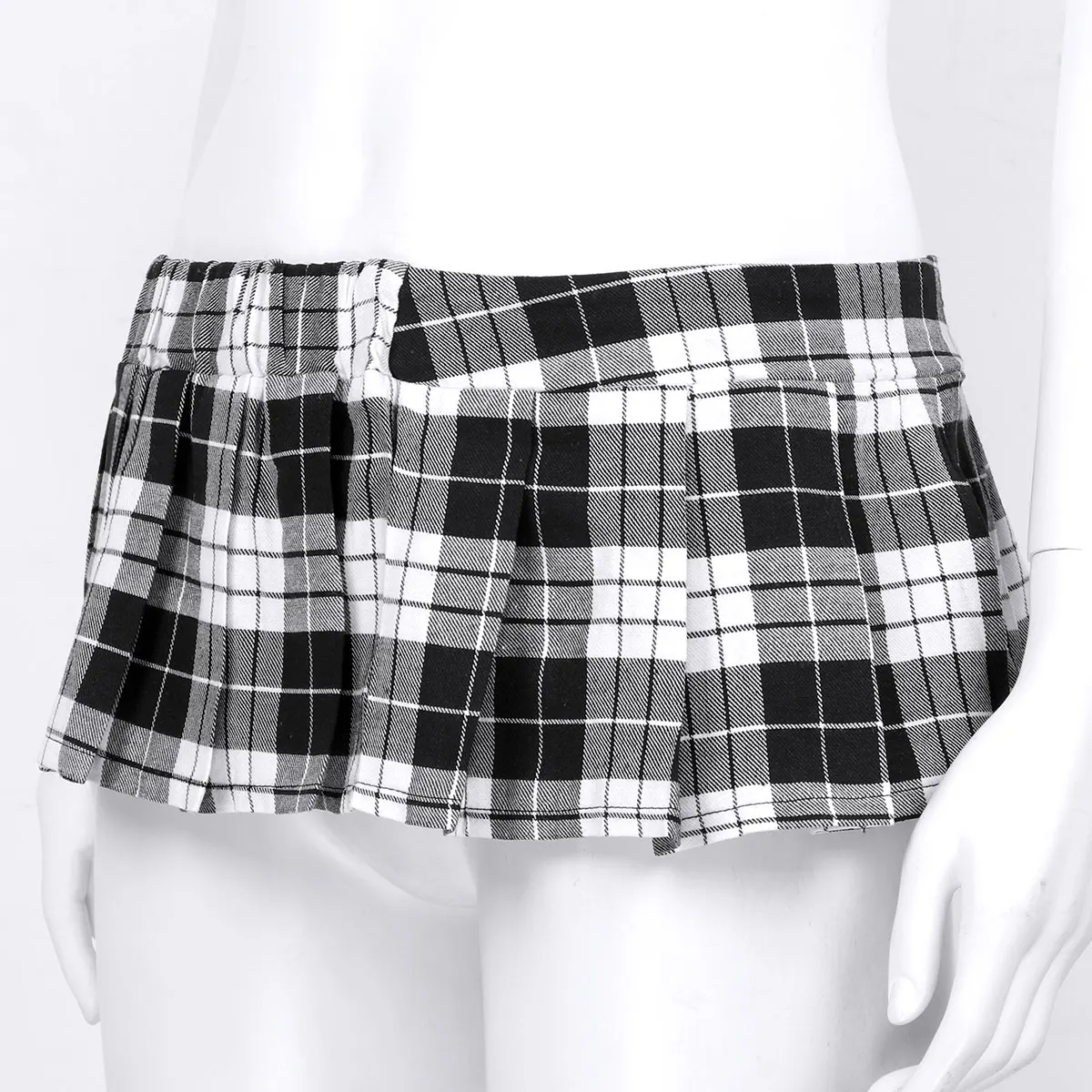 

Womens Erotic Lingerie Set Sexy School Girl Cosplay Costume Outfit Sexy Open Cup Bra Top With Mini Skirt Nightwear Sleepwear