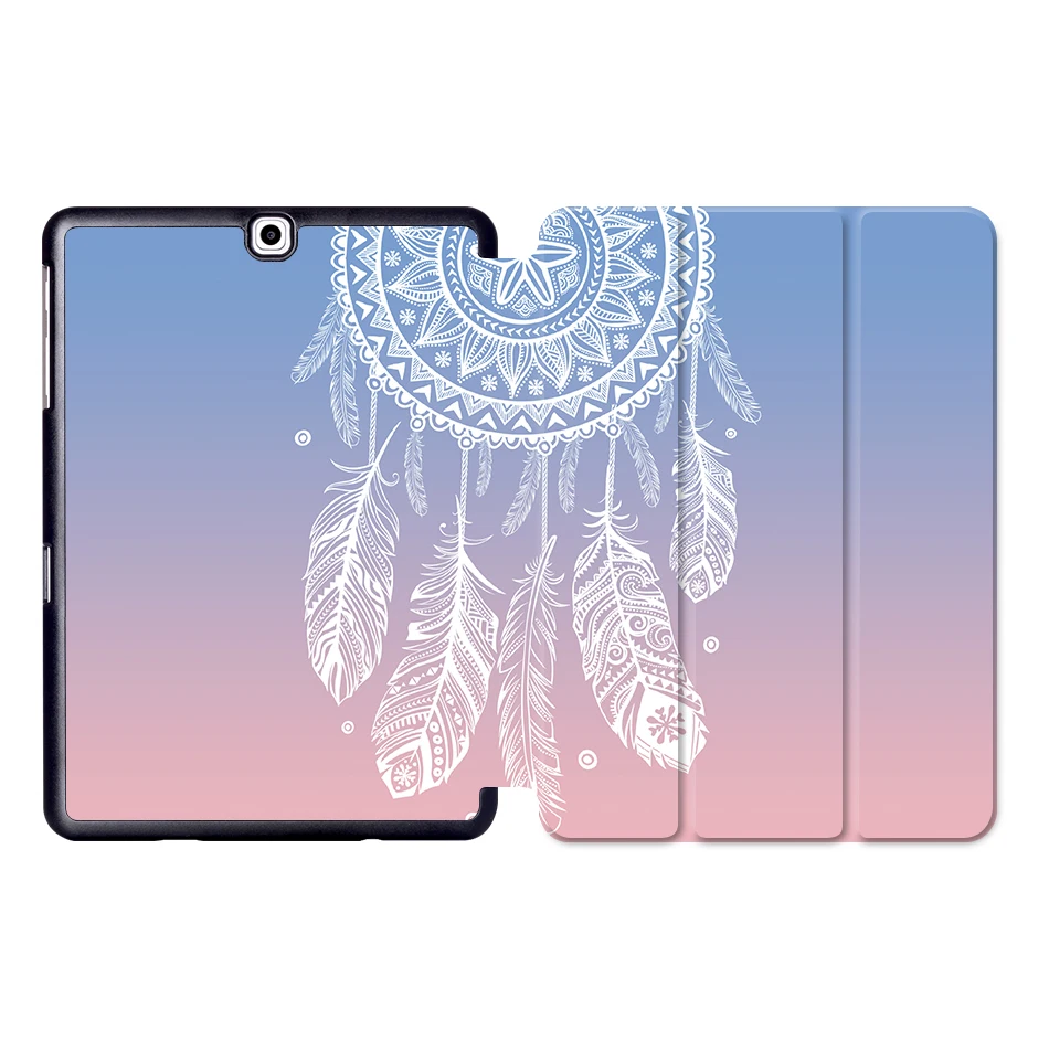 MTT из искусственной кожи чехол для samsung Galaxy Tab A 9,7 ''T550 T555 SM-P550 SM-P555 откидная подставка умный чехол мультяшный чехол для планшета Funda - Цвет: SS13