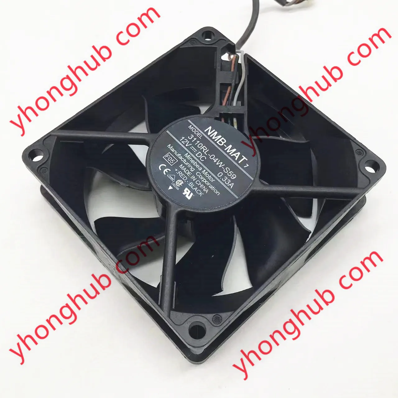NMB-MAT 3110RL-04W-S59 F05 DC 12V 0.33A 80x80x25 мм вентилятор охлаждения сервера