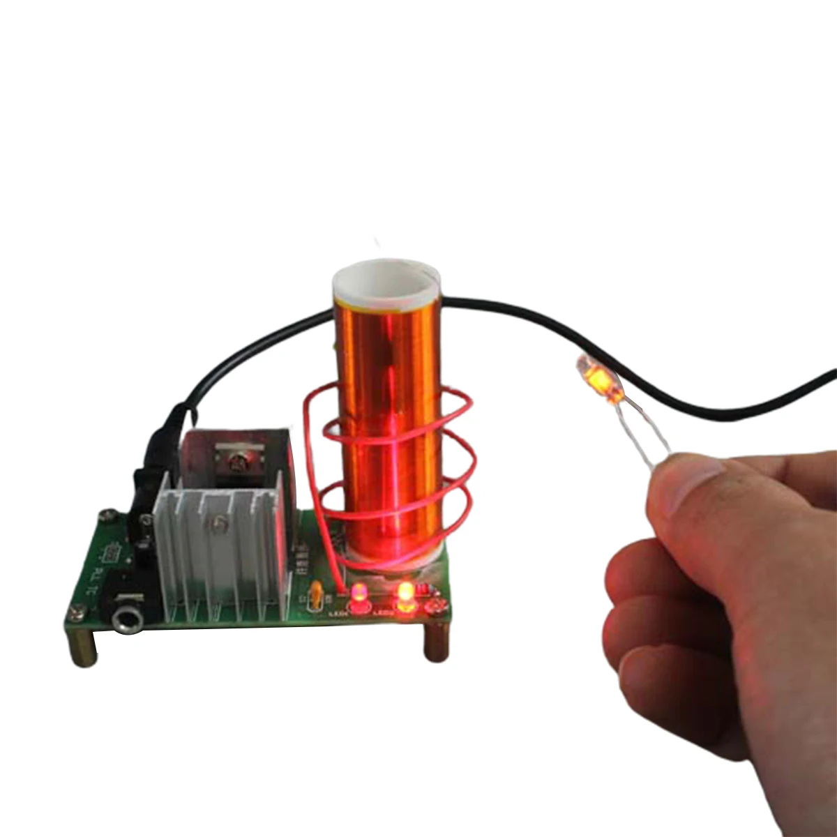 Тесла катушки музыкальный DIY Наборы Беспроводной передачи модель для