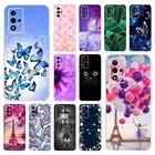 Чехол для OPPO A93 2020, мягкий ТПУ чехол для телефона с милым рисунком голубой бабочки, чехол для OPPOA93 CPH2121 A93s A 93, чехол для телефона 2021
