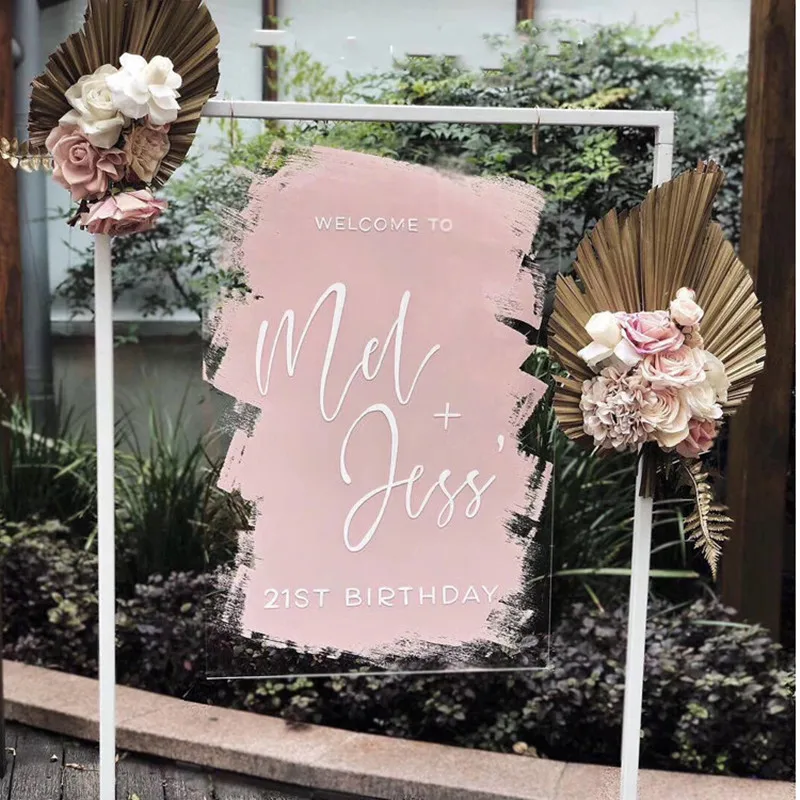 Украшение для банта свадебный реквизит Золотая железная квадратная АРКА