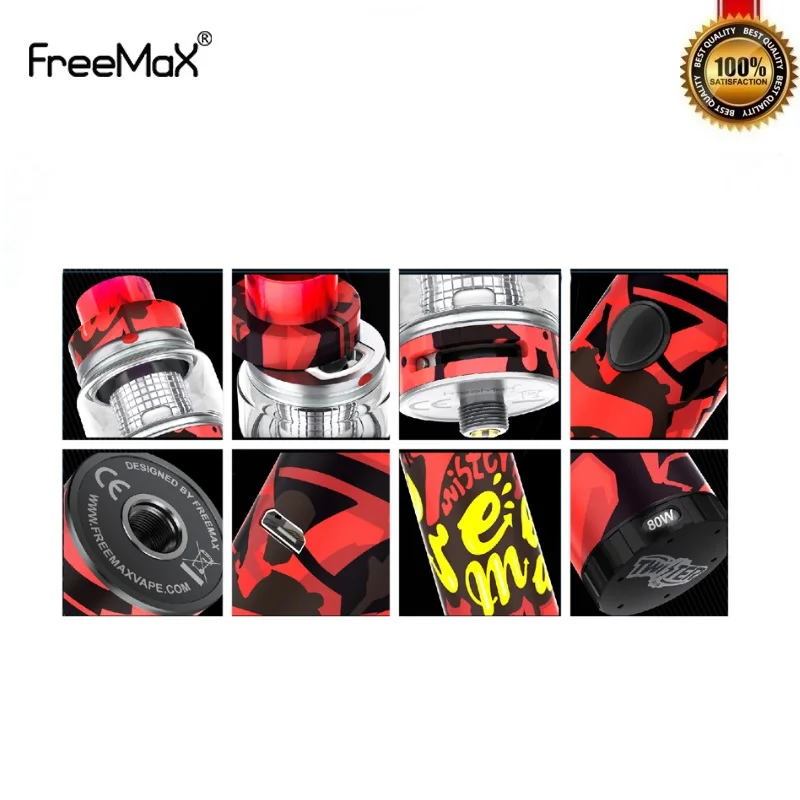 Оригинальный стартовый набор Freemax Twister 80 Вт встроенный аккумулятор 2300 мАч с баком