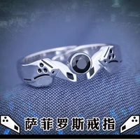 final fantasy sephiroth ring s925 sterling silver silver ring birthday gift party small gift valentines day present
