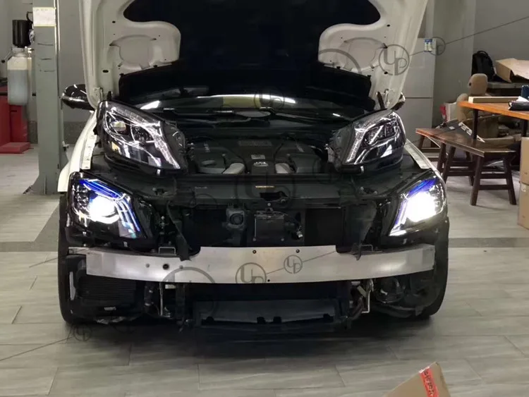 W222 S63 S65 от старых до новых головных огней, Головной фонарь и задний фонарь, пригодный для s-класса W222 14-19y