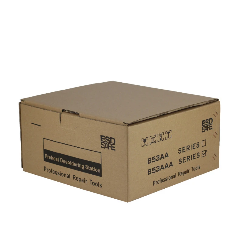 YIHUA 853AAA 3 функции в 1 паяльная станция 650 Вт SMD горячий воздушный пистолет+ 60 Вт паяльники+ 500 Вт станция предварительного нагрева сварочный инструмент