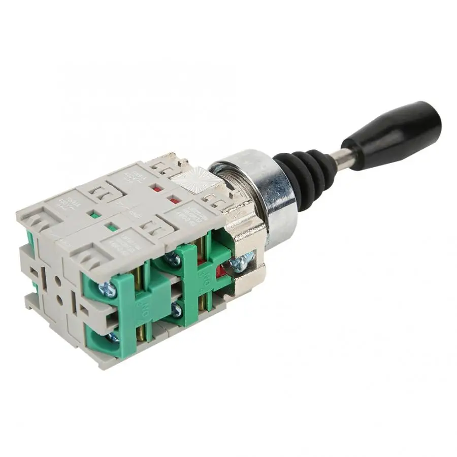 Перекрестный монолитный переключатель 22 мм Мгновенный джойстик 4 позиционный