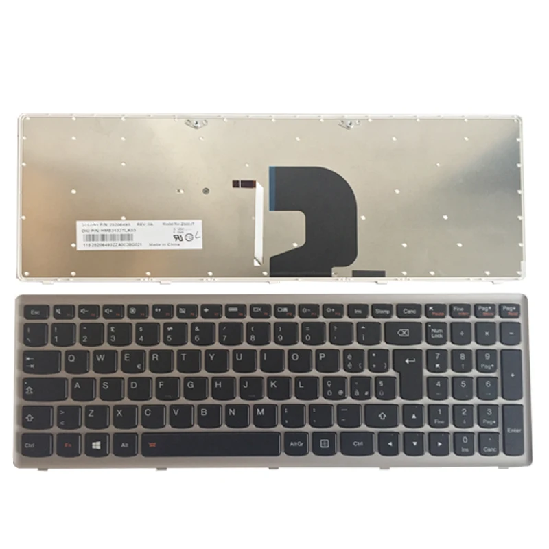 Клавиатура для ноутбука Lenovo Ideapad Z500 Z500A Z500G P500 итальянская IT/Турция TR клавиатура с