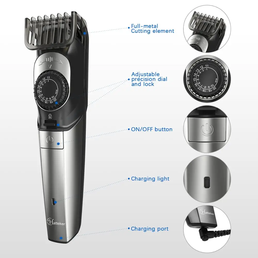 Регулируемый все в одном Электрический триммер для волос мужчин бритва тела