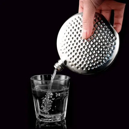 

Stainless Steel Hip Flasks Fashion Portable Outdoor Whisky Hip Flasks Practical High Quality Copas De Vino Drinkware Set DE50JH