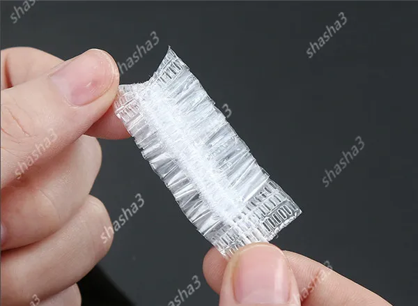50 PCS Waterproof Disposable Ear Cover Bath Shower Salon Transparent Protector Caps Dyeing Hair One-off Earmuffs | Дом и сад