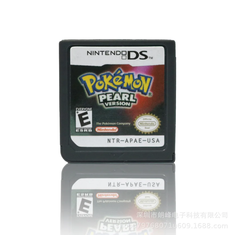 DS Pokemon Platinum Diamond Version жемчужная версия сердцебиения Золотая Soulsilver Версия игры