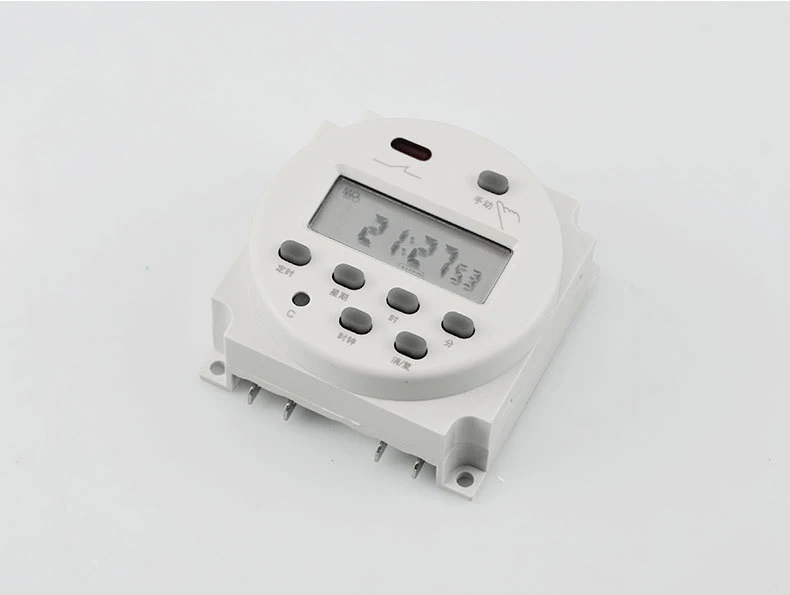 12 V/24 V/110 V/220 V AC/DC ЖК-дисплей Мощность цифровой 7 дней программируемый таймер Выключатель с часовым механизмом и CN101A аксессуары