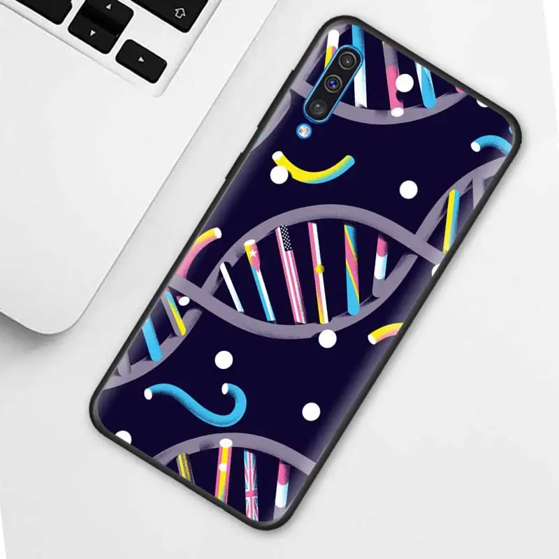 

Science Chemistry Formulas Case for Samsung Galaxy A70 A50 A90 5G A40 A30 A20 A70s A10 s A20e A10e Black Silicone Phone Cover