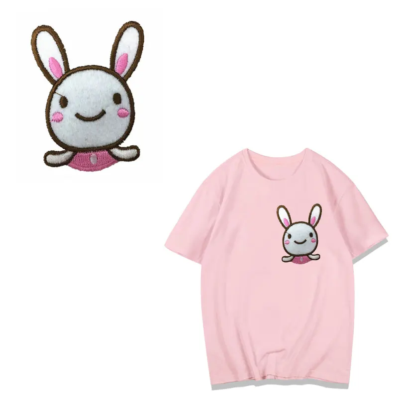 Милые животные блестки вышивка заплатка гладить на патчи для одежды Бесплатная