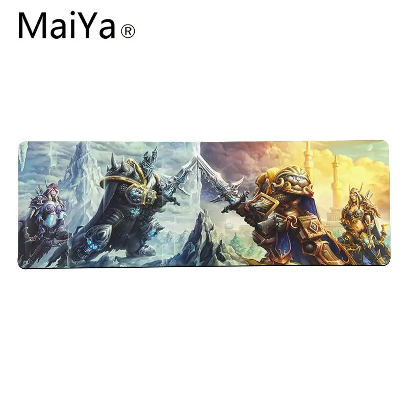 Maiya высокое качество WOW World of Warcraft резиновый ПК компьютерный игровой коврик для мыши большой коврик для мыши клавиатуры коврик - Цвет: Lock Edge 30x80cm