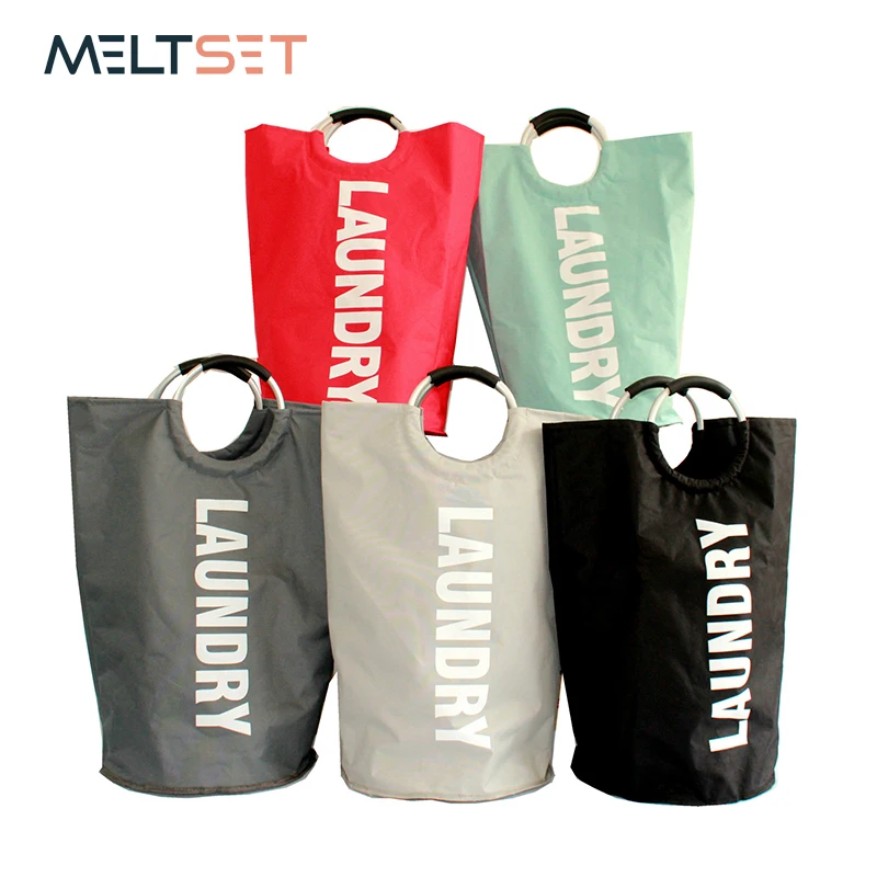 

Oxford Dirty Laundry Basket Waterproof Collapsible Laundry Hamper Portable Clothes Organizer Storage Bag Dirty Clothes Hamper