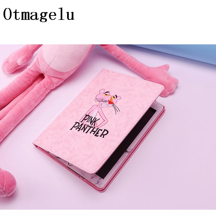 Милая розовая вышитая складной чехол для планшета ipad 2 3 4 мини детей 1 5 Тонкий