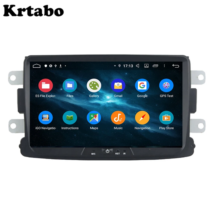 Автомобильный Радио Android мультимедийный плеер 4G ram для Renault Dacia Sandero Duster Lada Xray Logan автомобильный сенсорный экран gps Поддержка Carplay