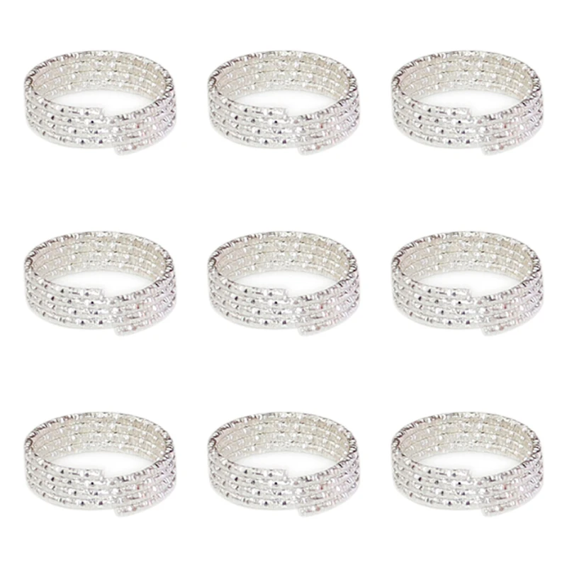 10 шт. обод кольцо внутреннее отверстие Золотой Серебряный волос коса дредлока