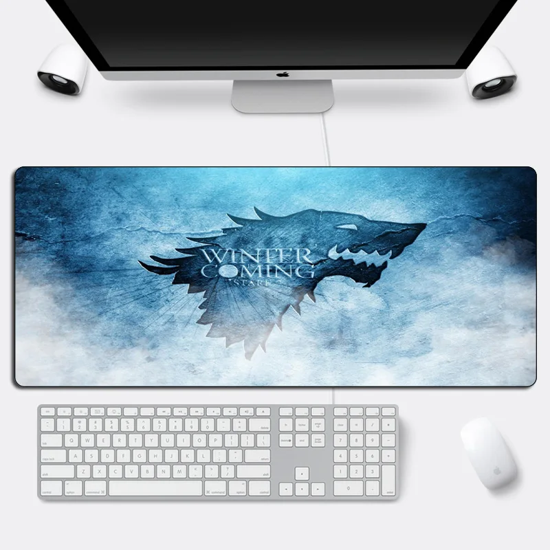 Игровой коврик для мыши SIANCS 70x30 см большой игровой престолов геймерский с