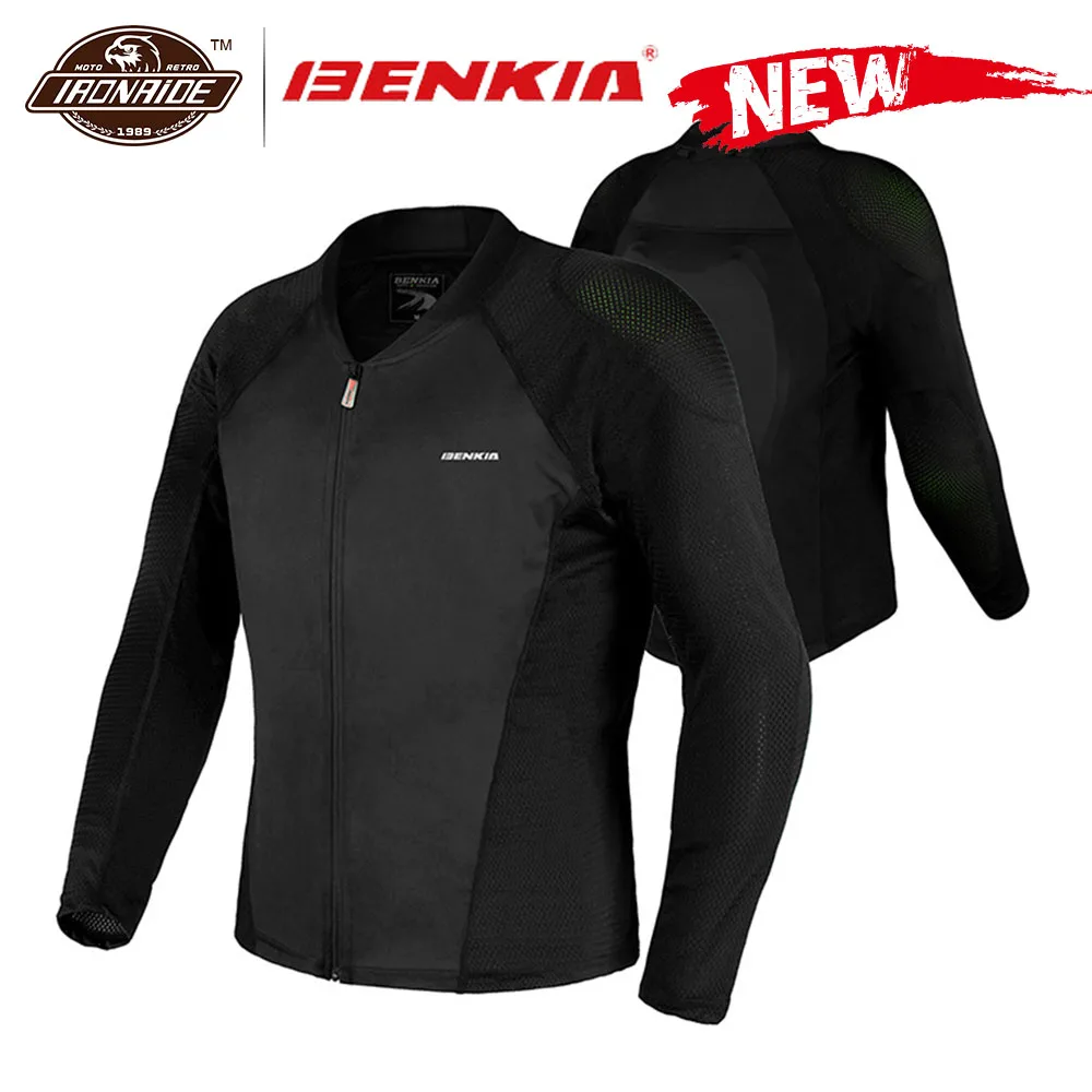 BENKIA мотоциклетная куртка мужская дышащая для мотокросса защита мотоциклиста