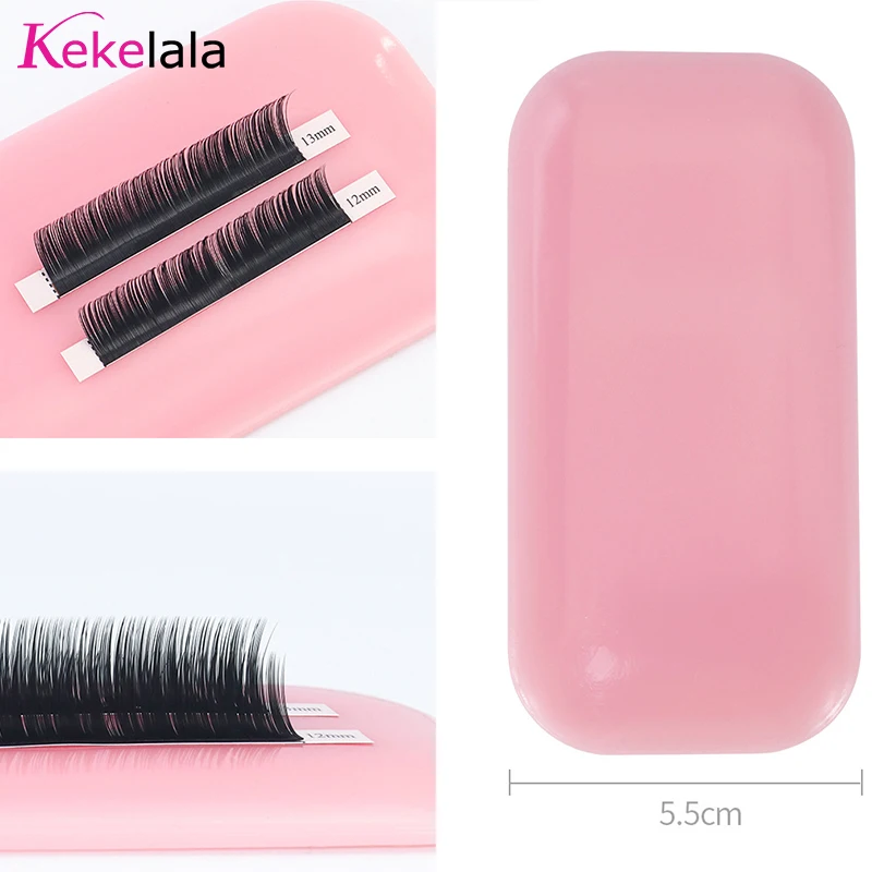 Многоразовая силиконовая подставка для наращивания ресниц Kekelala |