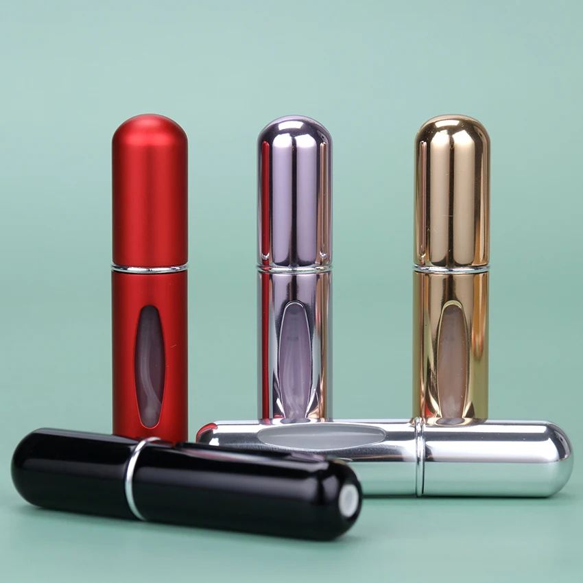 Портативный многоразовый мини-флакон для духов с распылителем 5 мл | Красота и