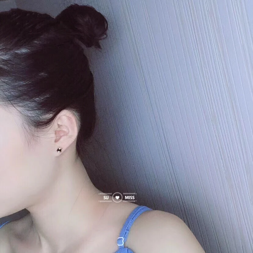 

Free Shipping New Fashion Geometric Stud Earrings For Women Birthday Wedding Gift Brincos