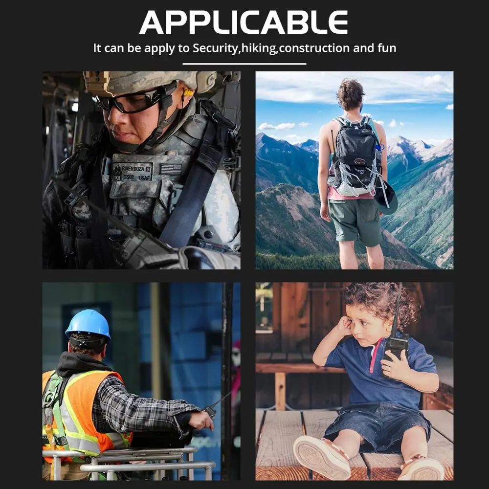 8 шт. портативная рация Baofeng UV-5R CB радиостанция дропшиппинг UV 5R трансивер 5 Вт VHF UHF