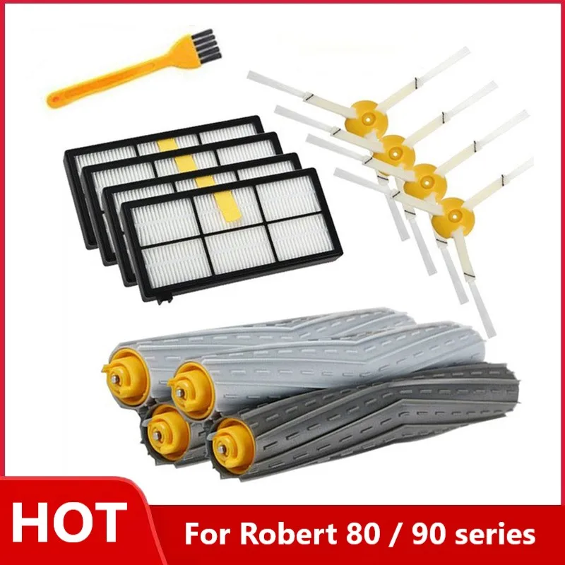 

For IRobot Roomba 800 860 865 866 870 871 880 885 886 890 900 960 966 980 - Brushes and Filters Parts Kit Series