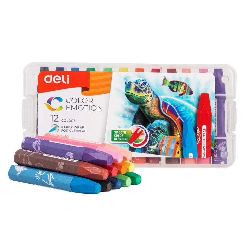 

Deli Oil Painting Stick Color Crayons Painted Sticks Student Art Painting Graffiti Painting