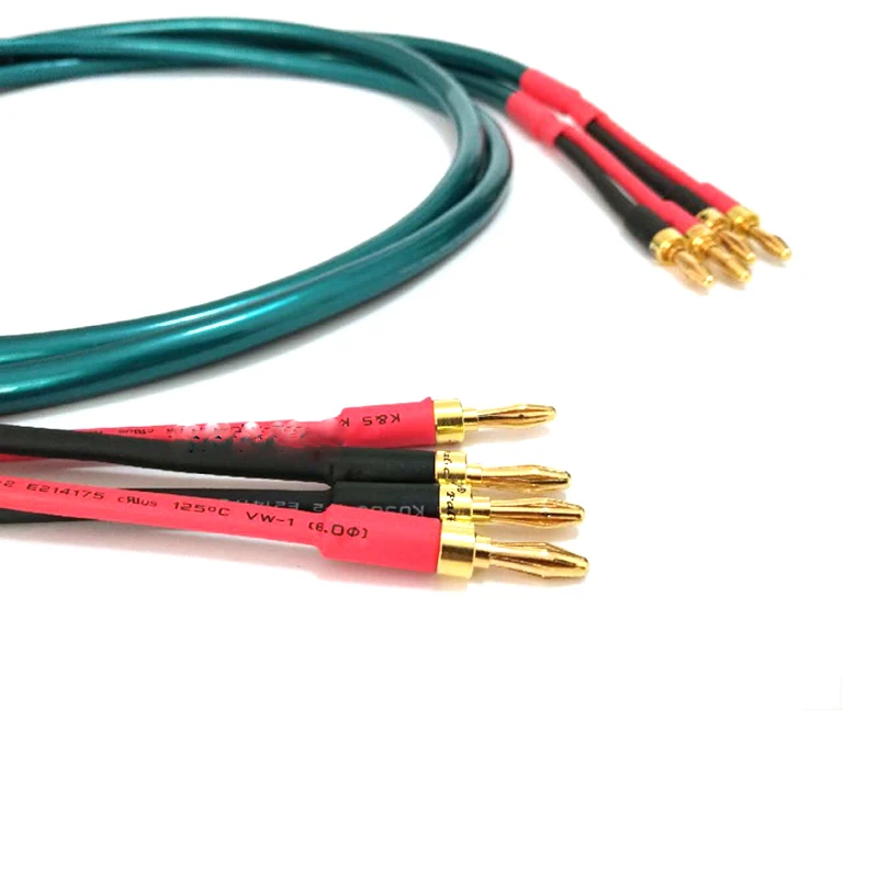 Высококачественный кабель Ortofon для колонок CMC чистый красный медный штекер
