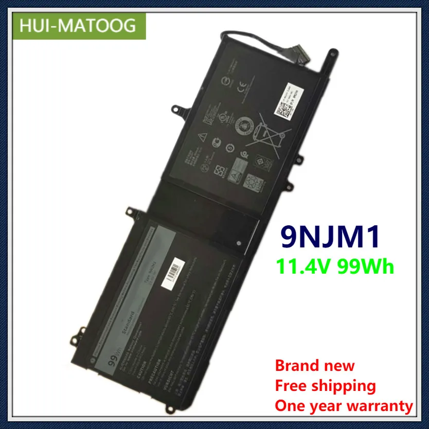 9NJM1 11 4 V 99Wh Аккумулятор для ноутбука DELL Alienware 15 R3 17 R4 R5 MG2YH HF250 0546FF 44T2R P31E|Аккумуляторы