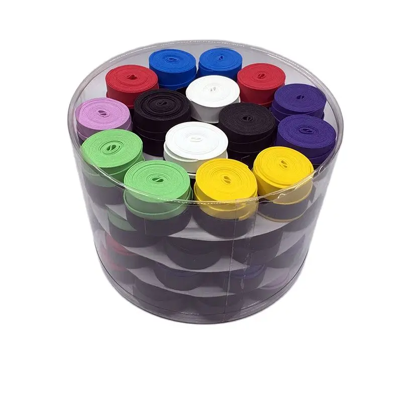 60 шт. нарукавник для бадминтона 8 цветов тенниса сухое ощущение обмотки рукоятки