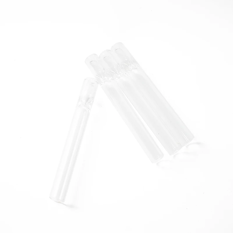 100 мм прозрачная стеклянная дымовая трубка классические трубки для курения