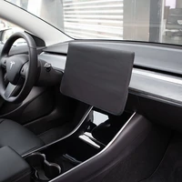 for tesla model 3 2017 2021 model y black without letter sleeve slip on sunshade screen protector screen dust cover