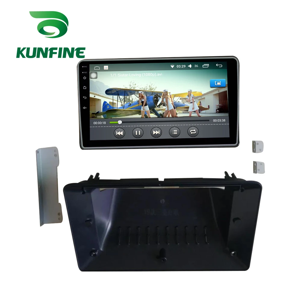 Восьмиядерный Android 10 0 автомобильный DVD GPS навигационный плеер Deckless стерео для
