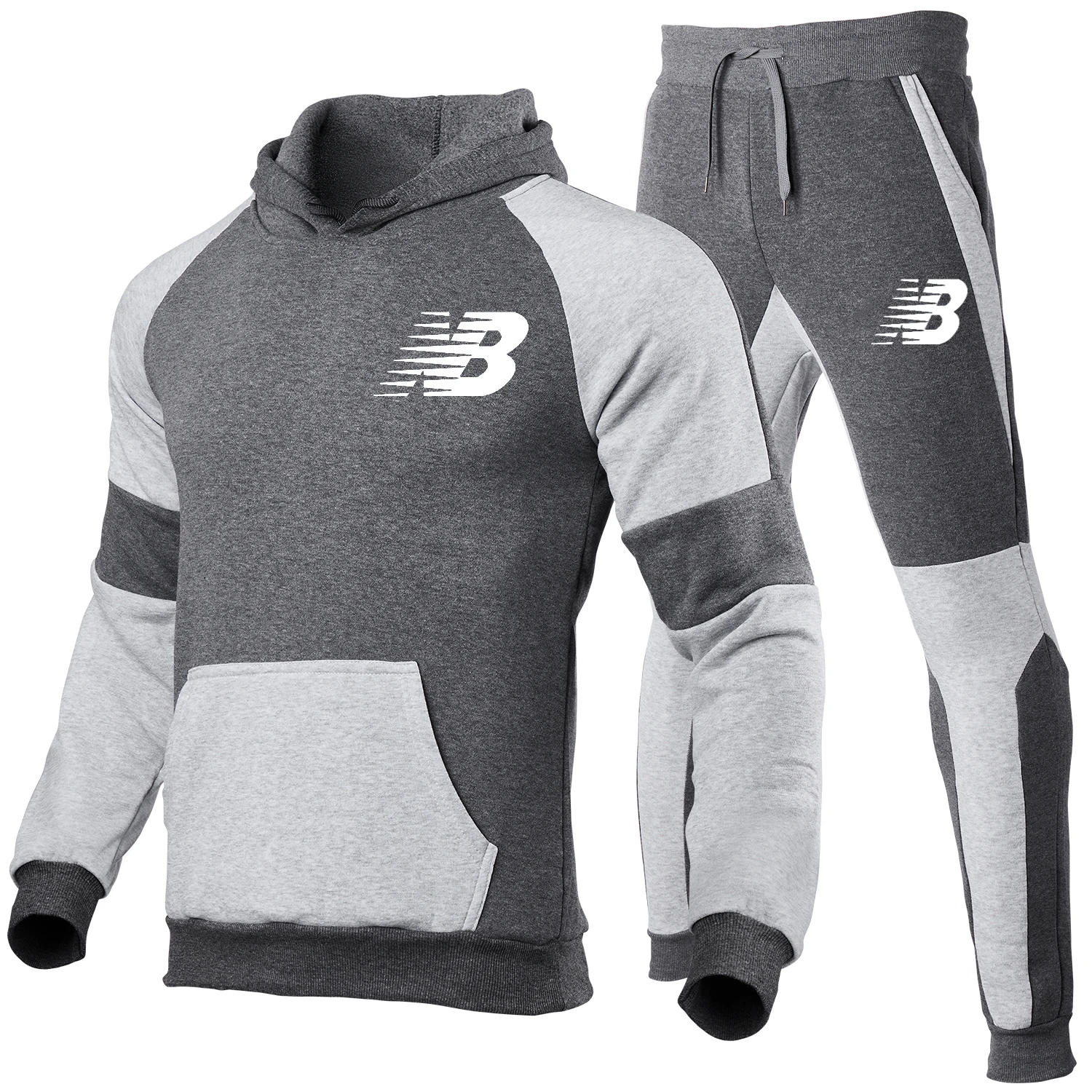 

2021 Men's Sets Multicolor Sport Suits hoodies+Pants Men's Clothing Harajuku Casual Fashion Sweatshirts Tracksuit Sportswear