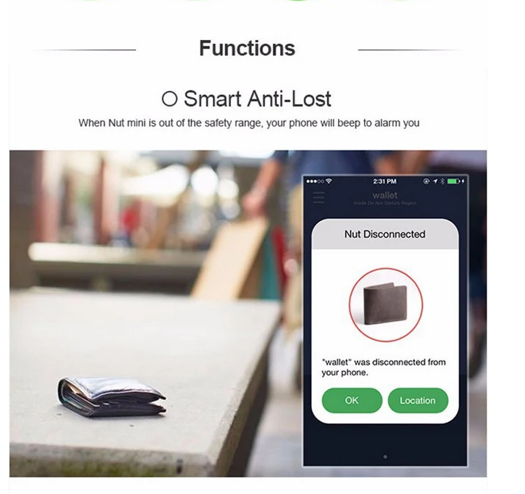 Nut 3 поисковый брелок Mini Itag Bluetooth трекер поисковый радиомаячок Finder бумажник телефон Finder для i Телефон samsung смартфон