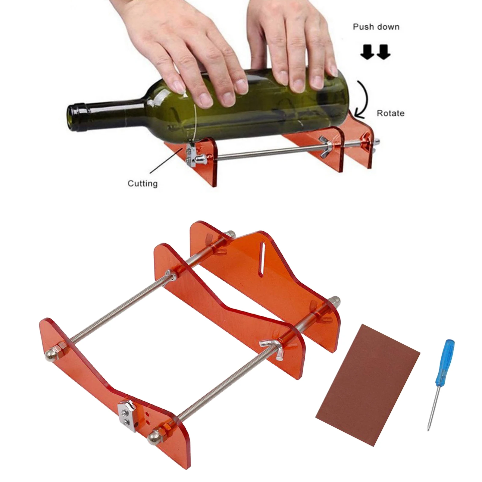 Креативный профессиональный резак для стеклянных бутылок прочное ремесло