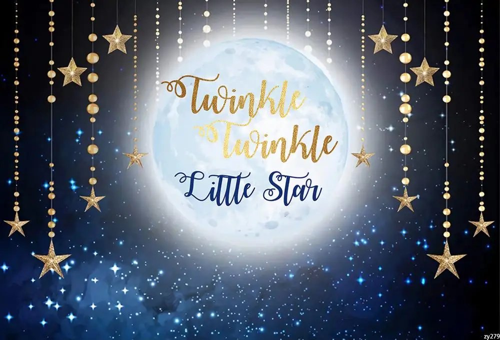 Виниловые фоны для фотосъемки с Стенд Twinkle маленькие Звездные декорации