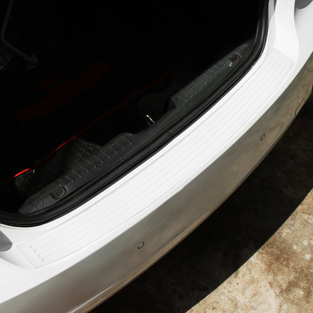 Автомобильный Стайлинг защитная Накладка на порог заднего бампера для SUBARU Forester