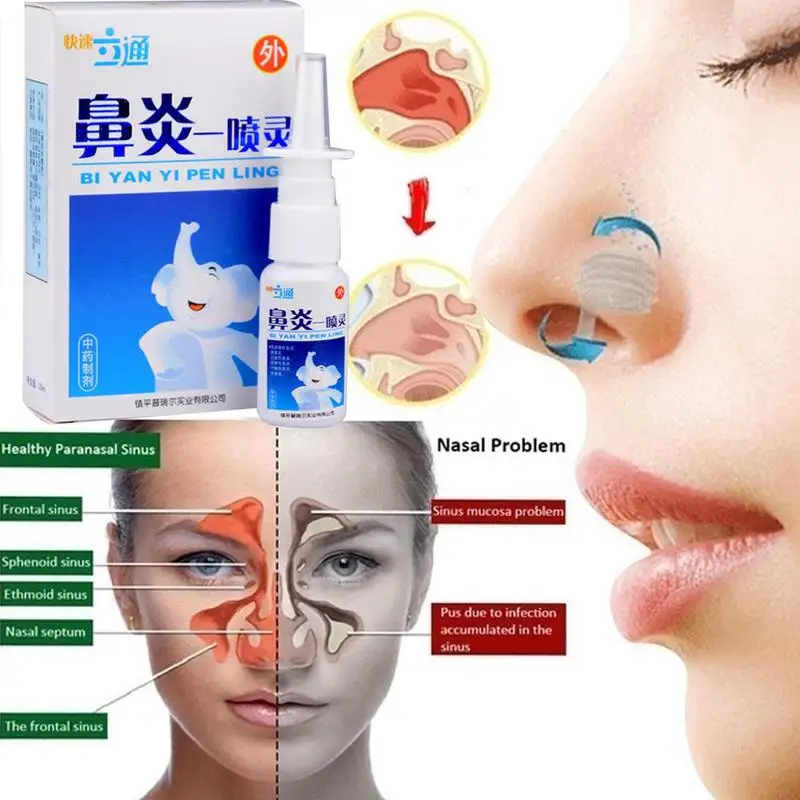 Китайский традиционный медицинский спрей для трав назальные спреи против храпа