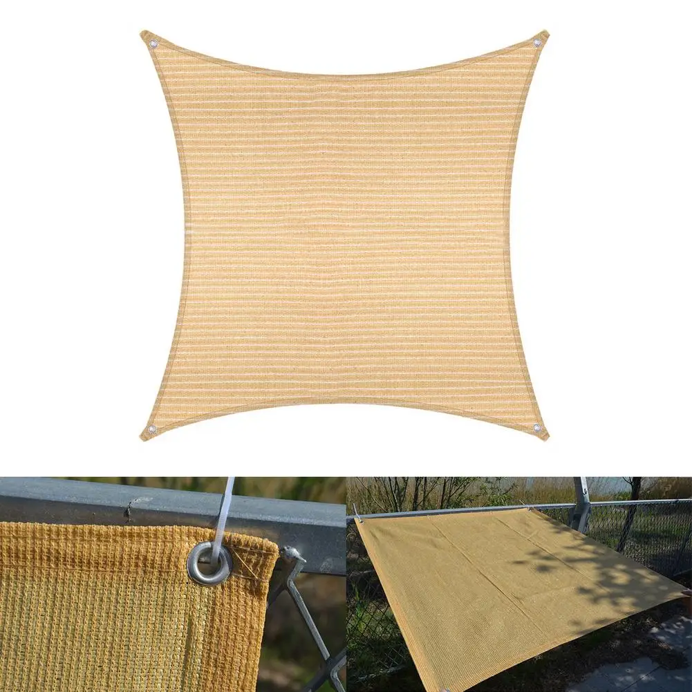 

D-образных уплотнительных кольца козырек от солнца ввиде паруса дышащие УФ Блок тент ткань садового сарая патио садовый двор навес устойчив...