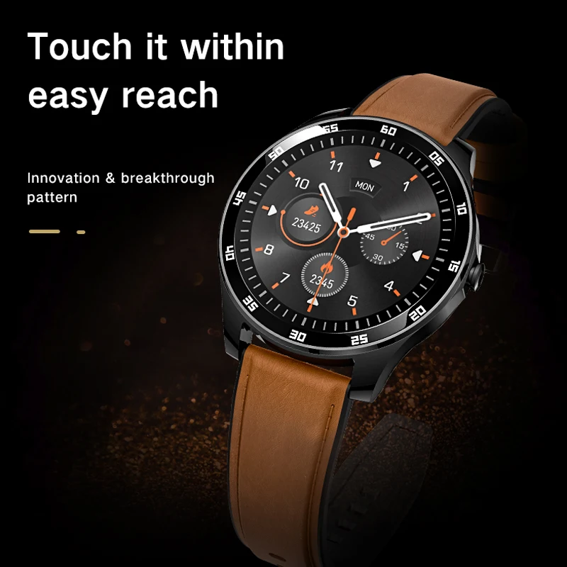 

S16 men's business smart watch multifunctional heart rate and blood pressure monitor fitness exercise waterproof smart Watch