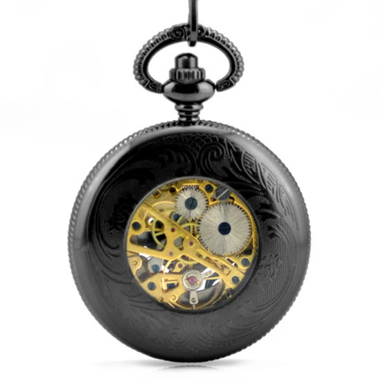 5 шт. Винтаж полые китайский узел механический цепочки для карманных часов черный