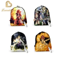 fairy tail 3d print backpack men and women backpacks school bag unisex travel bags for teenagers boys and girls backpacks