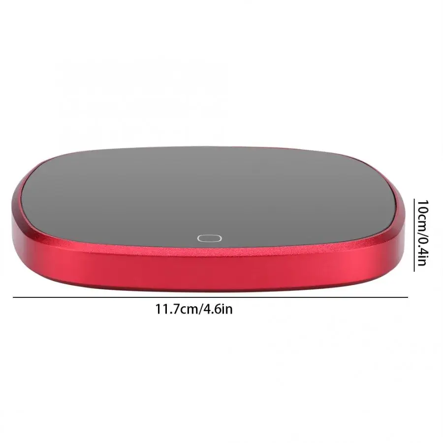 220 В 15 Вт Smart Touch Отопление изоляционное основание стеклянный чайник нагреватель